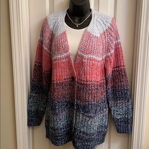 525 America Sweaters - Ombre Knit Cardigan